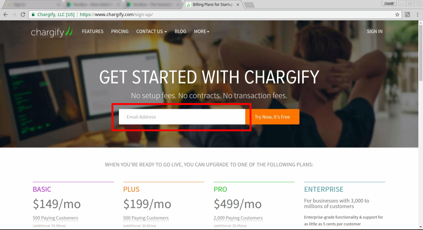 Chargify referral software